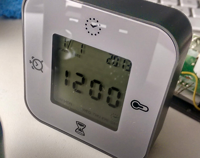 IKEA desktop clock/thermometer/alarm/timer